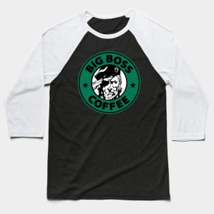 Big Boss Coffee Baseball T-Shirt